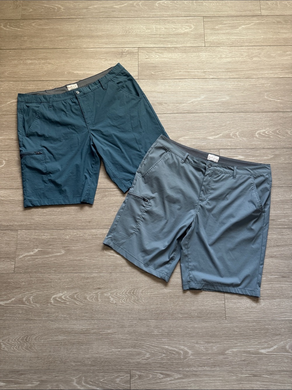LOT of 2 Blue & Gray‎ Weatherproof Vintage Men’s Shorts Size 40 great condition